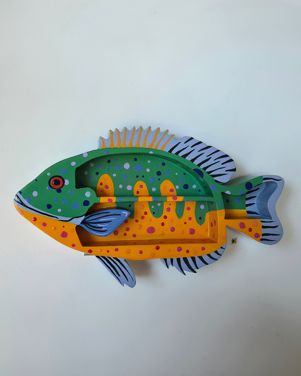 Fish trinket shelf