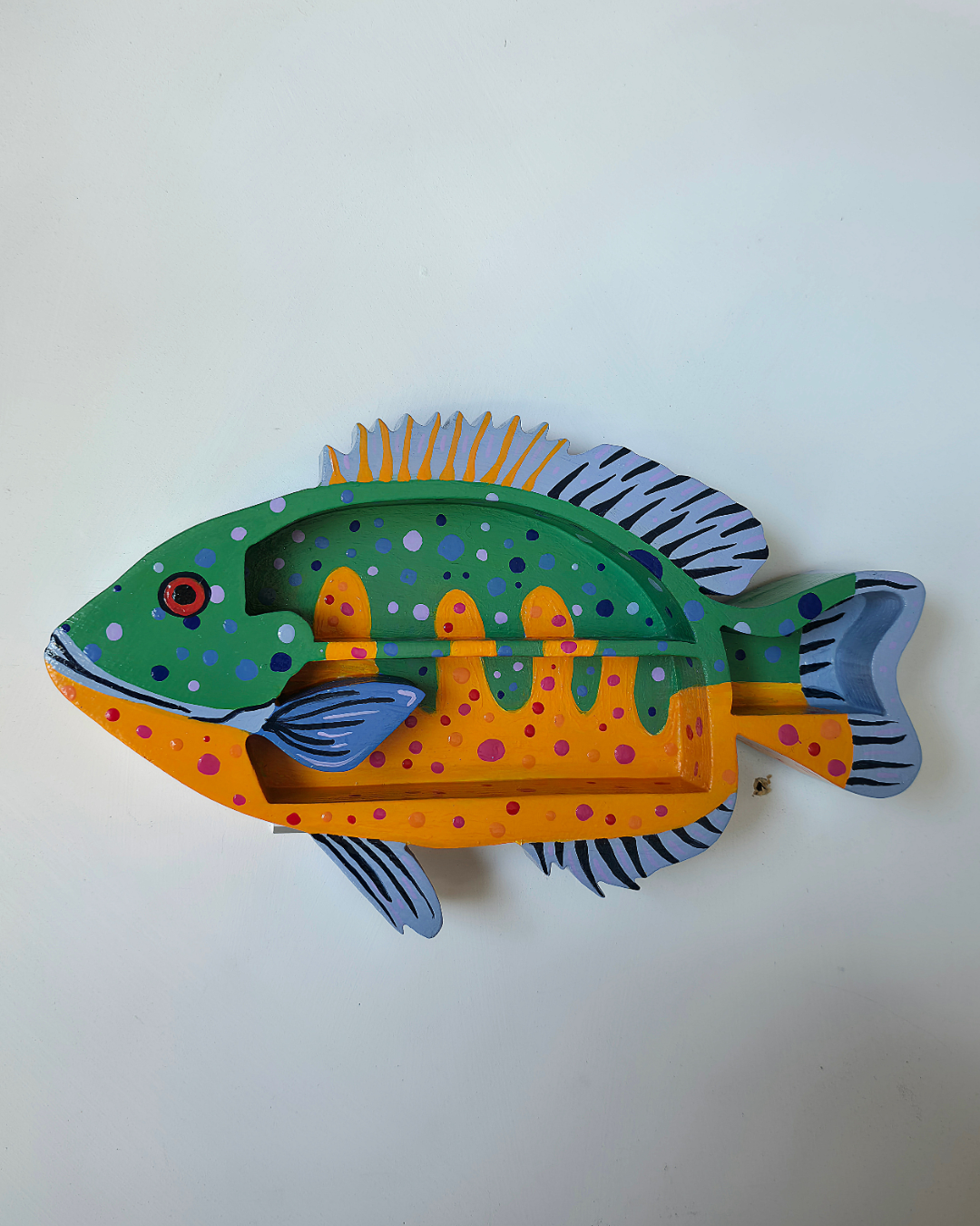 Fish trinket shelf